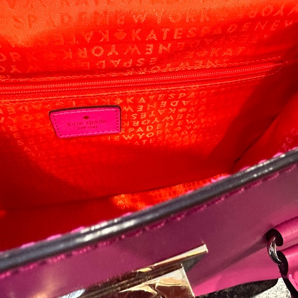 Kate Spade Hot Pink Handheld Satchel Handbag - Picture 6 of 6